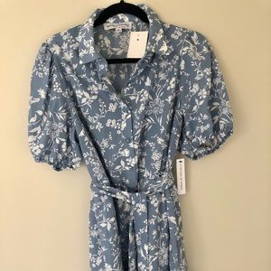 SOLD New with tags blue floral dress size XL